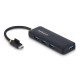StarTech.com H5C4A-USB-HUB hub de interfaz USB 3.2 Gen 1 (3.1 Gen 1) Type-C 5000 Mbit/s Negro